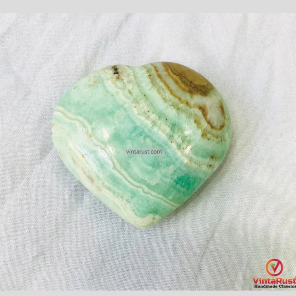 Rare Smithsonite Gemstone: Natural Green Smithsonite Gemstone Crystal